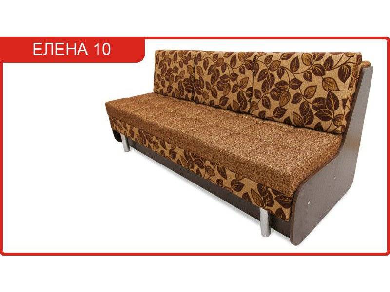 кухонный прямой диван елена 10 в Набережных Челнах