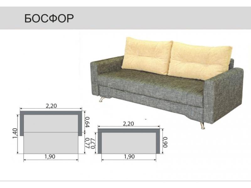 диван прямой босфор в Набережных Челнах