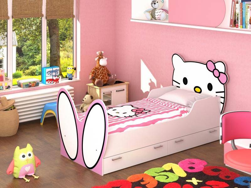 кроватка hello kitty в Набережных Челнах