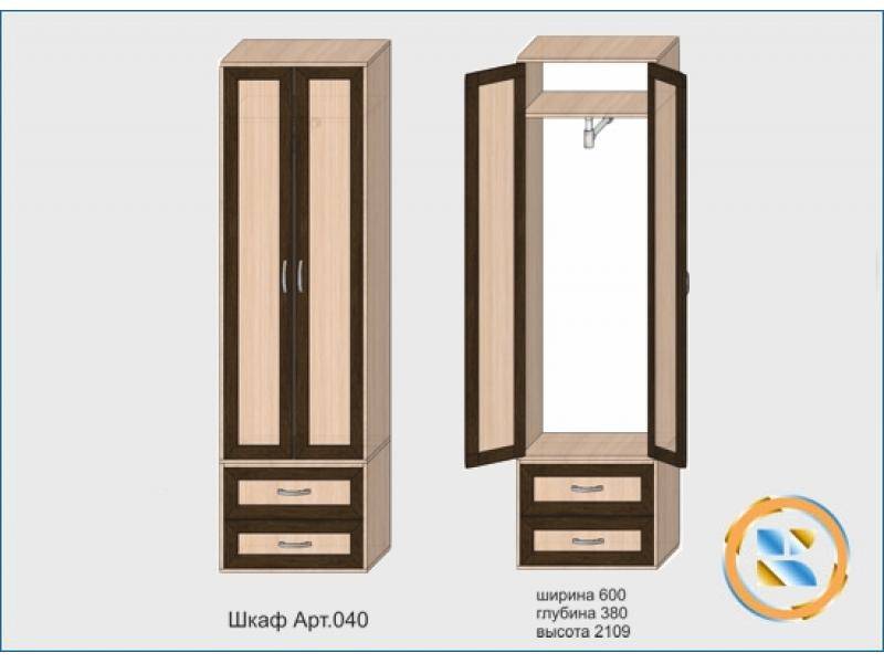 шкаф арт 040 в Набережных Челнах