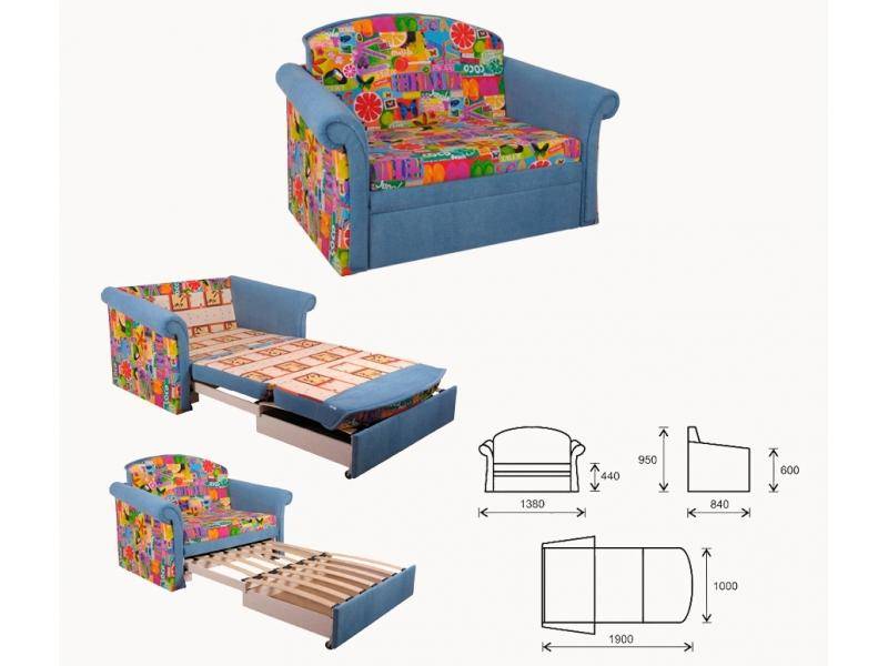 диван детский малютка в Набережных Челнах