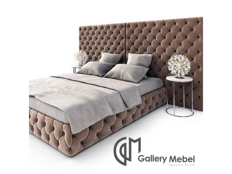 кровать с большим изголовьем letto gm 12 в Набережных Челнах