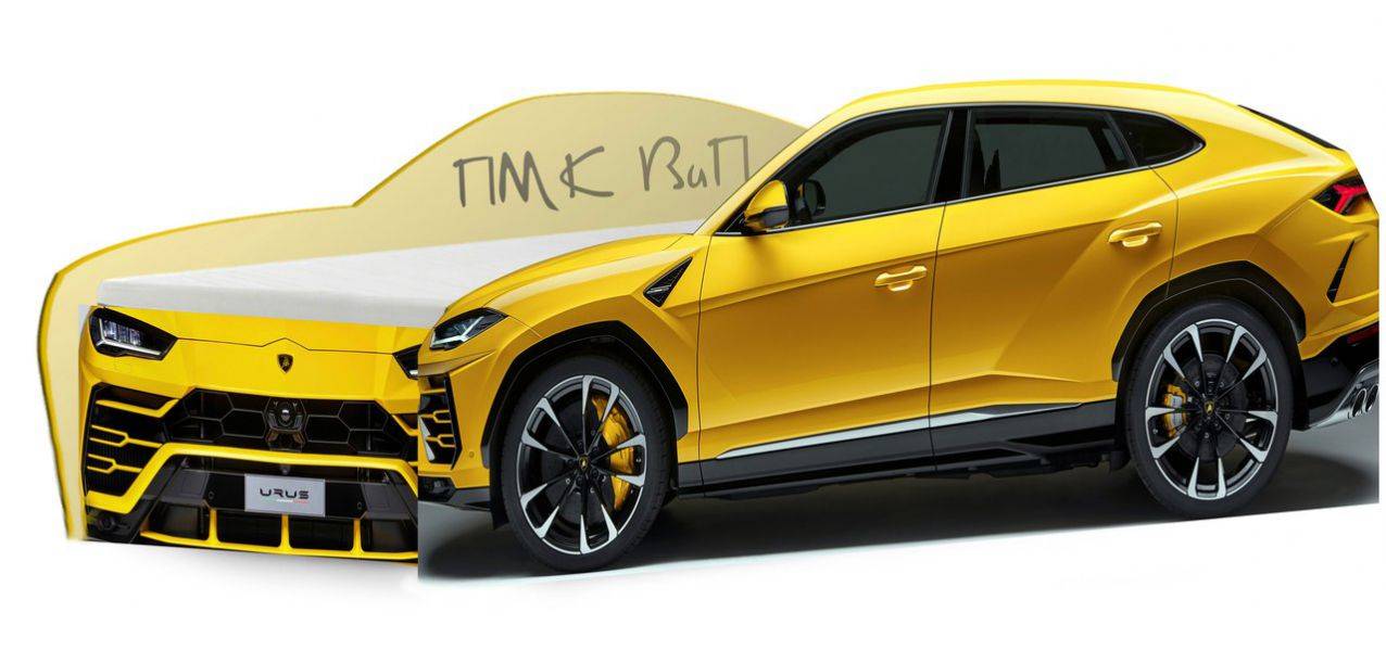 кровать-машинка lamborghini urus в Набережных Челнах