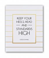 постер keep your heels а3 в Набережных Челнах