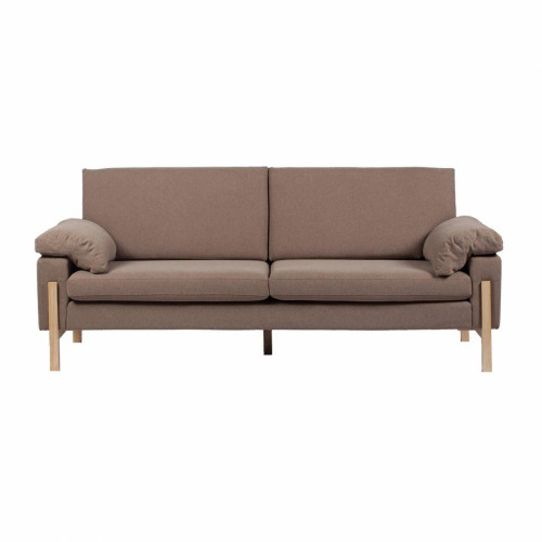 диван como sofa прямой коричневый в Набережных Челнах
