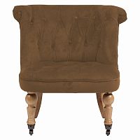 кресло amelie french country chair коричневое в Набережных Челнах