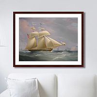 картина: the topsail schooner, 1838г. в Набережных Челнах