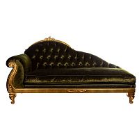 кушетка stradivari (левая) зеленая в Набережных Челнах