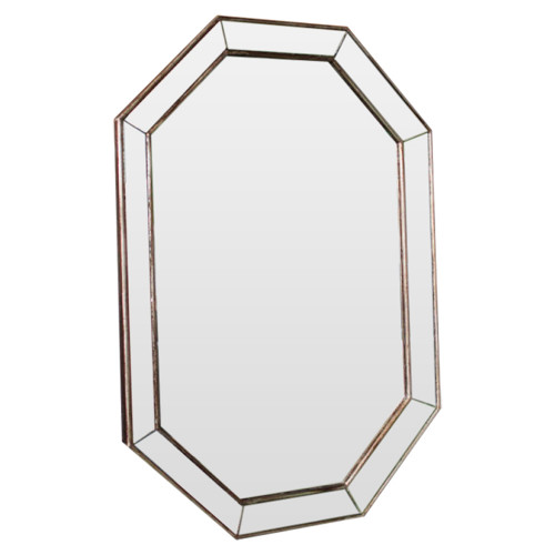 зеркало венецианское восьмиугольное вытянутое в состаренной раме ludovic base в Набережных Челнах