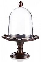сервировочный поднос с куполом crystal dome dark в Набережных Челнах
