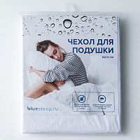 чехол защитный на подушку с мембраной blue sleep hybrid 050*070 в Набережных Челнах