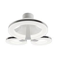 потолочный светодиодный светильник idlamp jenevra 397/3pf-ledwhitechrome в Набережных Челнах