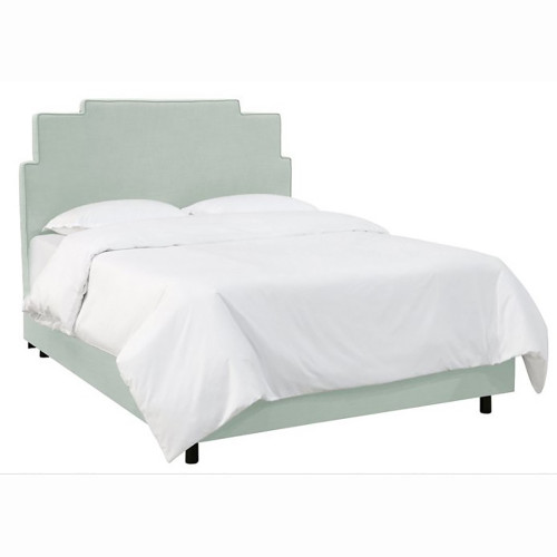 кровать двуспальная 160x200 зеленая paxton bed mint в Набережных Челнах