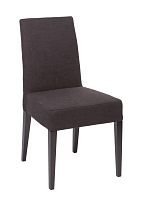 стул aylso dining chair кожа тёмно-коричневая в Набережных Челнах