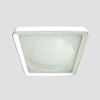 потолочный светодиодный светильник ambrella light orbital crystal sand fs1216 wh/wh 72w+29w d500*500 в Набережных Челнах