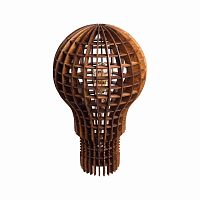 люстра лампочка ильича тёмное дерево тёмно коричневая в Набережных Челнах