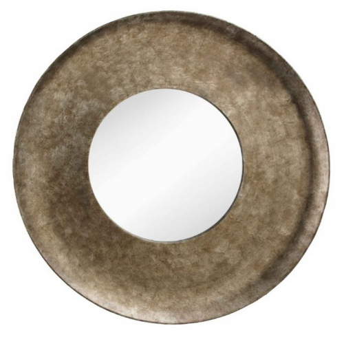 зеркало круглое большое состаренное в широкой раме farran antique в Набережных Челнах