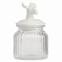 декоративная банка с крышкой deer маленькая в Набережных Челнах
