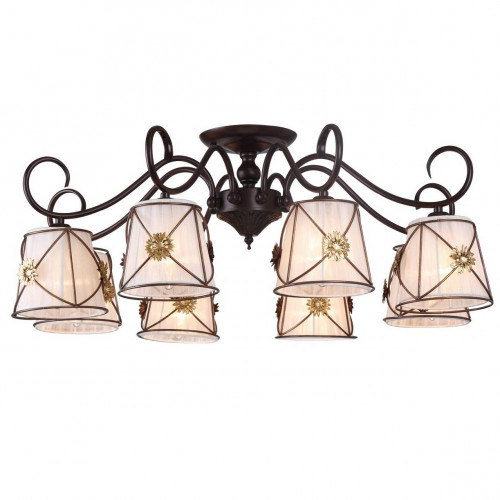 потолочная люстра arte lamp 72 a5495pl-8br в Набережных Челнах