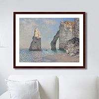 картина: the rock needle and the porte d'aval, 1885г. в Набережных Челнах