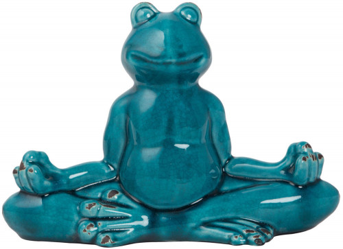 декор frog blue meditation в Набережных Челнах