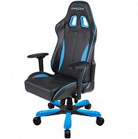 кресло геймерское dxracer king ks57 черно-синее в Набережных Челнах