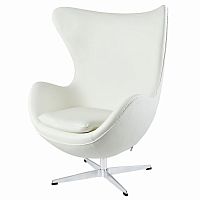 кресло egg chair by arne jacobsen белое в Набережных Челнах