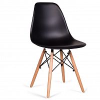 стул деревянный pc-015 черный (eames style) в Набережных Челнах