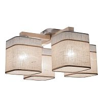 потолочная люстра tk lighting 1918 nadia white 4 в Набережных Челнах