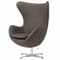 кресло egg chair серое в Набережных Челнах