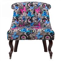 кресло мягкое amelie french country chair бабочки в Набережных Челнах