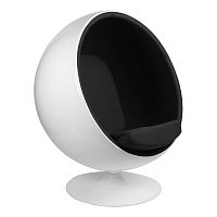 кресло eero aarnio style ball chair черное в Набережных Челнах