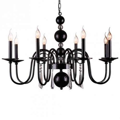подвесная люстра newport 32208/c black в Набережных Челнах