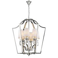 люстра presidential 6 от delight collection белая/никель в Набережных Челнах