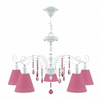 подвесная люстра lamp4you provence e4-05-wm-lmp-o-27-crl-e4-05-pk-dn в Набережных Челнах