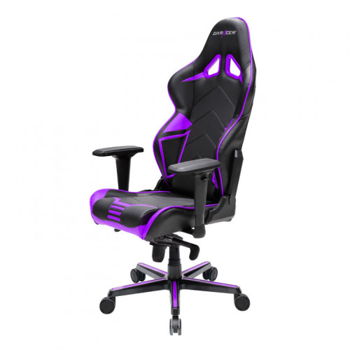 кресло геймерское dxracer racing черно-фиолетовое в Набережных Челнах