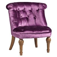 кресло sophie tufted slipper chair сиреневое в Набережных Челнах