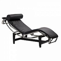 шезлонг chaise longue lc4 черный в Набережных Челнах