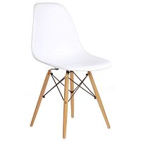 стул деревянный pc-015 белый (eames style) в Набережных Челнах