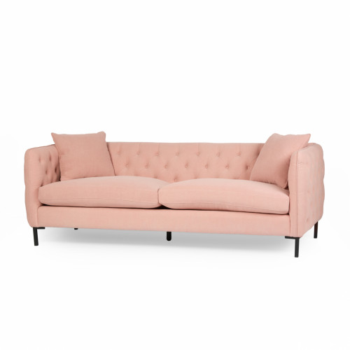 диван masen sofa прямой розовый в Набережных Челнах