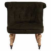 кресло amelie french country chair серо-коричневое в Набережных Челнах