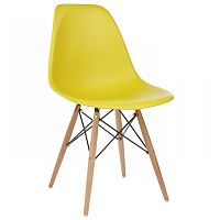 стул деревянный eames pc-015 yellow в Набережных Челнах