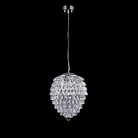 подвесной светильник crystal lux charme sp2+2 led chrome/transparent в Набережных Челнах