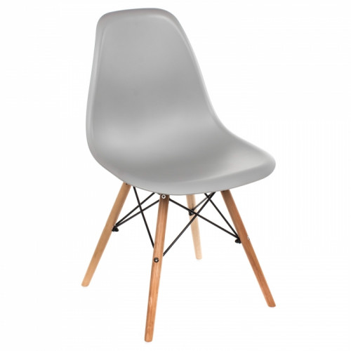 стул деревянный eames pc-015 grey в Набережных Челнах