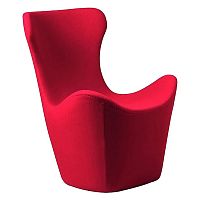 кресло papilio lounge chair красное в Набережных Челнах