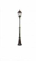 садово-парковый светильник arte lamp genova a1207pa-1bn в Набережных Челнах