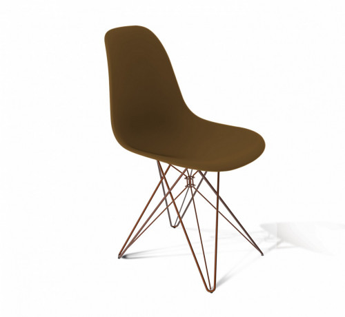 стул dsr коричневый s50 (eames style) в Набережных Челнах