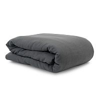 пододеяльник изо льна темно-серого цвета essential 150х200 в Набережных Челнах