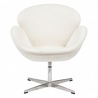 кресло swan chair белое в Набережных Челнах