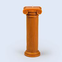 свеча высокая оранжевая hestia column в Набережных Челнах